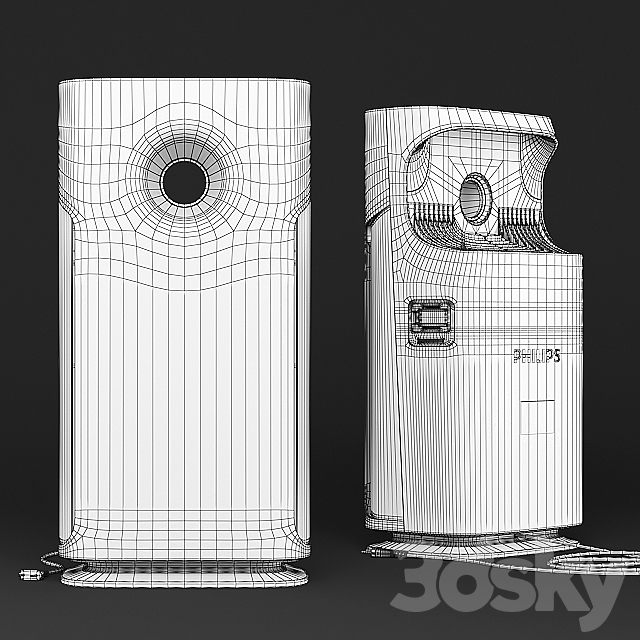 Philips AC3256 air purifier 3DSMax File - thumbnail 3