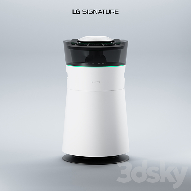 Purifier and humidifier LG LSA50A 3ds Max - thumbnail 1