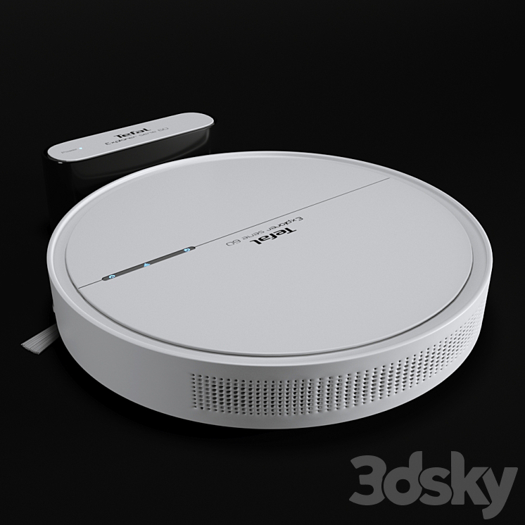 Robot vacuum cleaner Tefal X-plorer SERIE 60 white 3DS Max - thumbnail 2