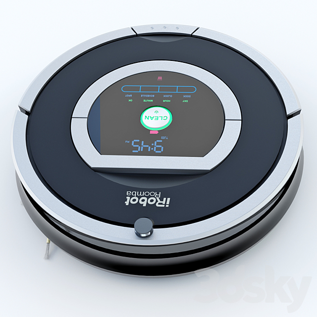 roomba 780 3DS Max Model - thumbnail 3