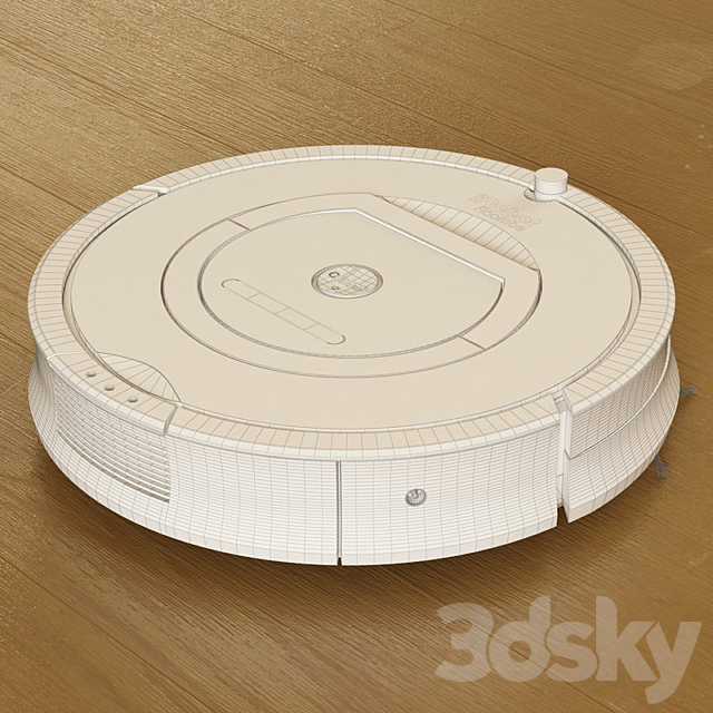 roomba 780 3DS Max Model - thumbnail 4