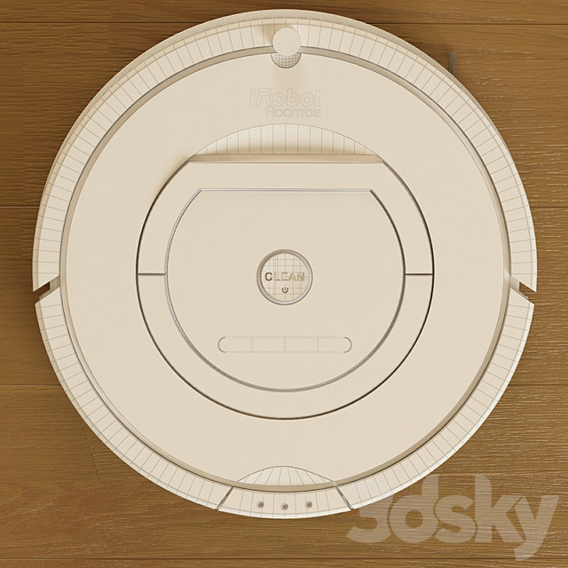 roomba 780 3DS Max Model - thumbnail 5