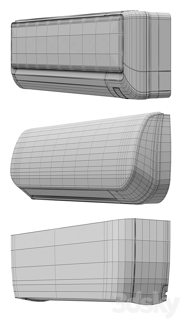 SAMSUNG air conditioners 3DSMax File - thumbnail 3