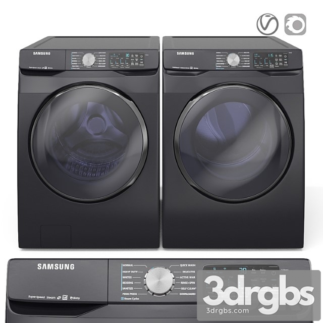 Samsung washer and dryer - thumbnail 1