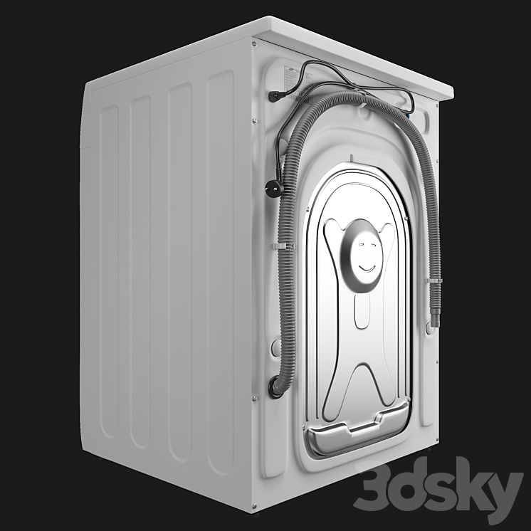 Samsung Washing Drive WW8800M washing machine 3DS Max - thumbnail 2