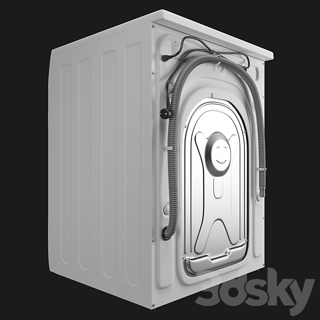 Samsung Washing Drive WW8800M washing machine 3DSMax File - thumbnail 2