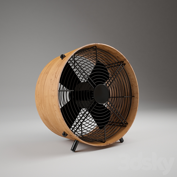 Stadler Form Floor Fan 3DS Max - thumbnail 1