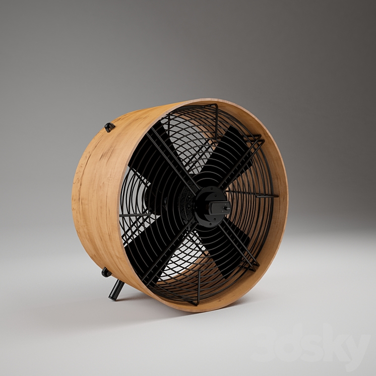 Stadler Form Floor Fan 3DS Max - thumbnail 2