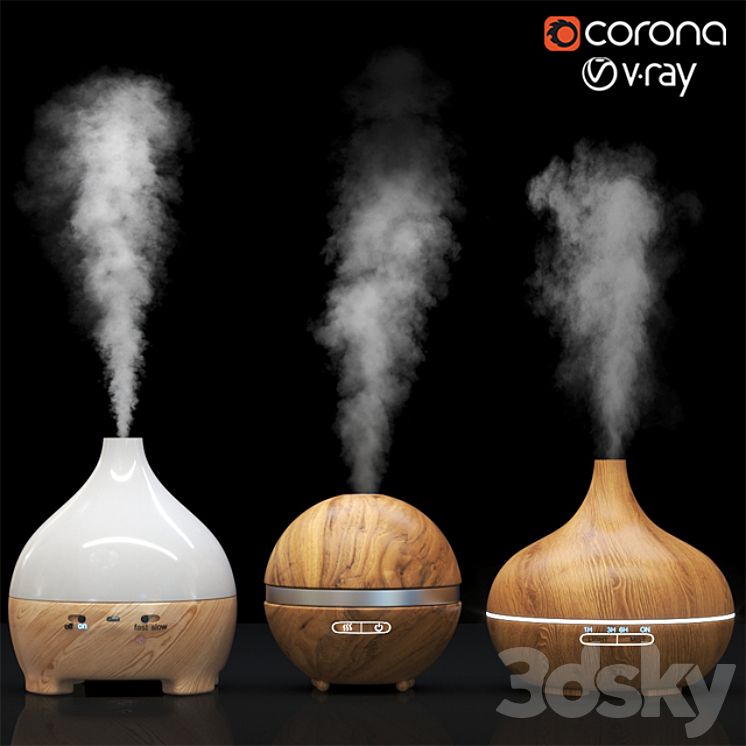 steam diffuser 001 3DS Max - thumbnail 1