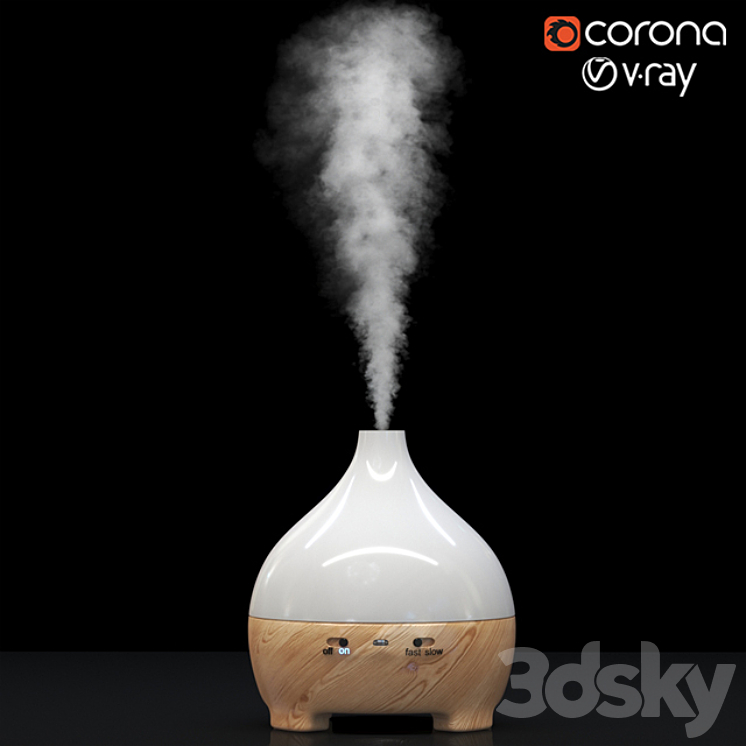 steam diffuser 001 3DS Max - thumbnail 2