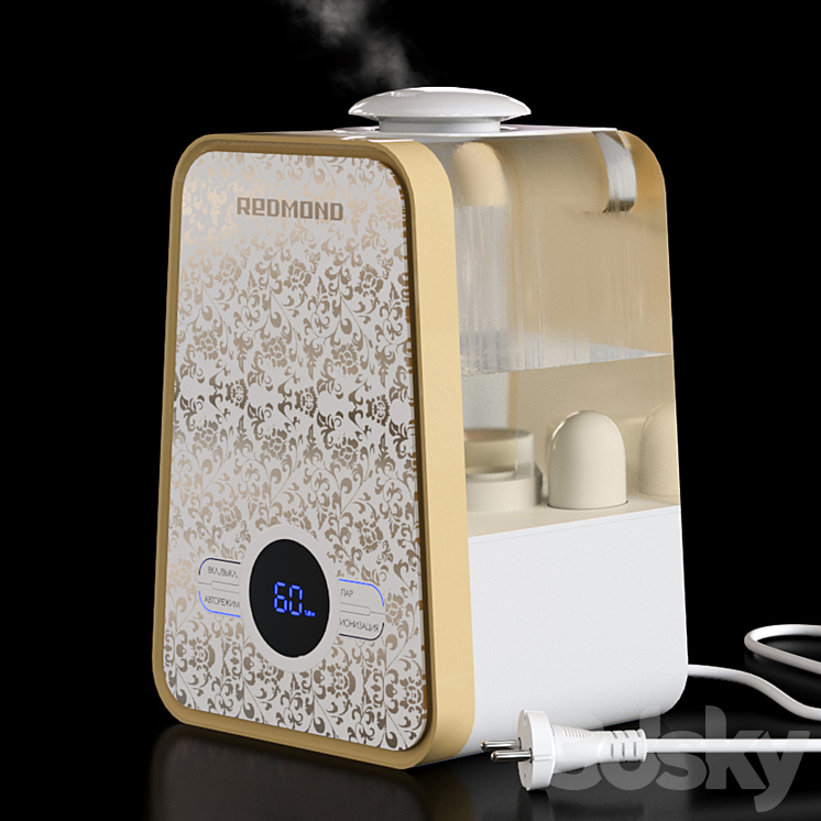 Ultrasonic Humidifier Redmond Rhf-3305 3DS Max - thumbnail 2