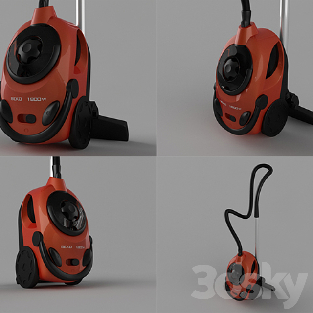 Vacuum Cleaner 3DSMax File - thumbnail 1