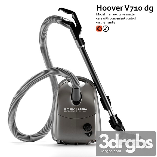 Vacuum cleaner bork v710 dg - thumbnail 1