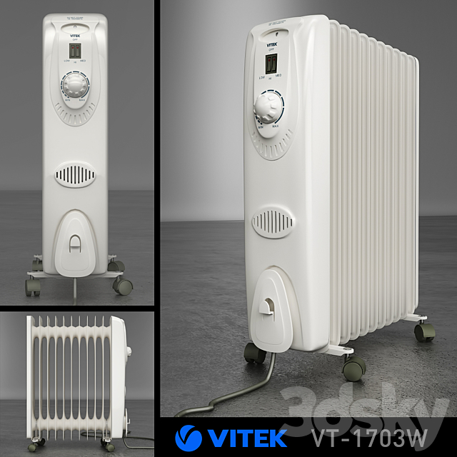 Vitec Heater 3DSMax File - thumbnail 1