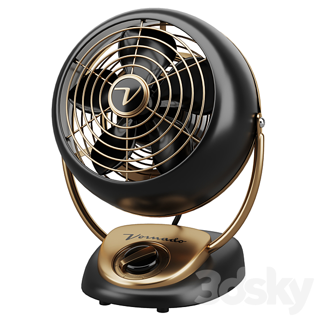 Vornado Vintage Fan 3ds Max - thumbnail 1