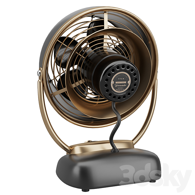 Vornado Vintage Fan 3ds Max - thumbnail 2