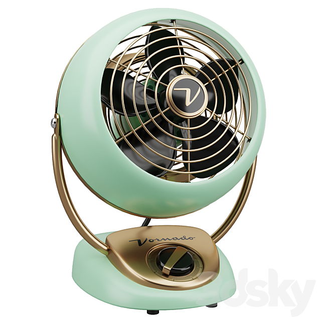 Vornado Vintage Fan 3ds Max - thumbnail 3