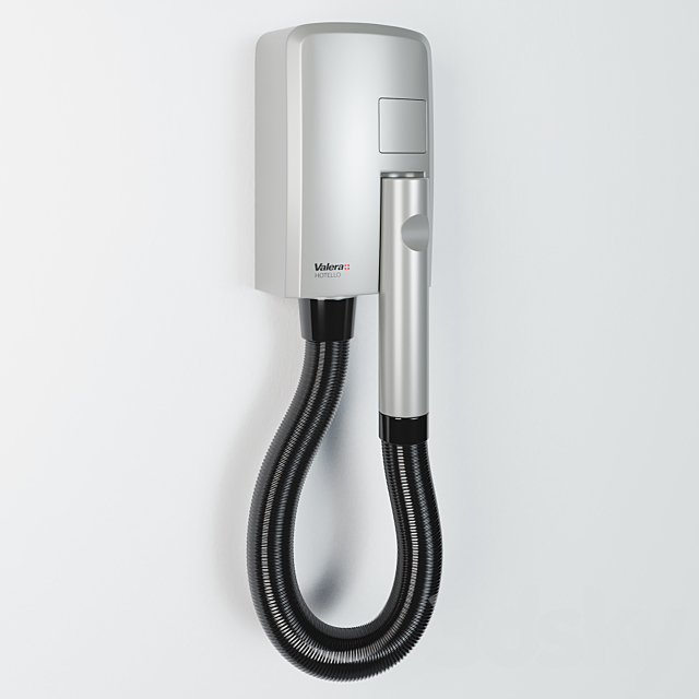 Wall-mounted hair dryer Valera Hotello 832.01 _ T 3ds Max - thumbnail 2