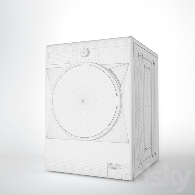 Wash and Dry Machine 3DSMax File - thumbnail 3