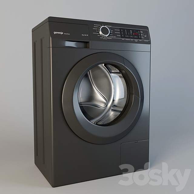 Washer 3DS Max Model - thumbnail 1