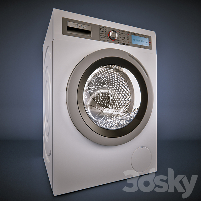 Washer BOSCH WAY XXXXX 3DSMax File - thumbnail 1