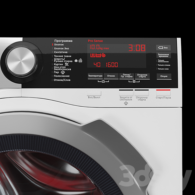 Washing machine AEG L8WBC61SR 3DS Max Model - thumbnail 3