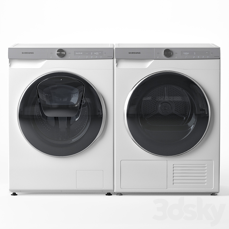 Washing machine and dryer Samsung 3DS Max - thumbnail 2