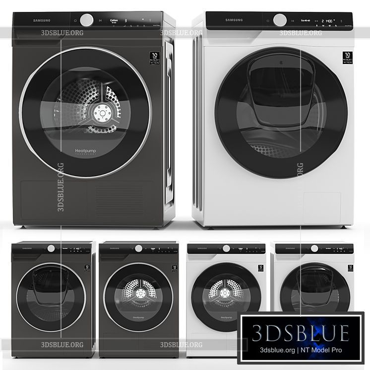 Washing machine and dryer Samsung 3DS Max - thumbnail 3