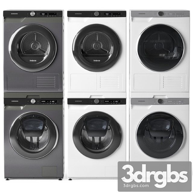 Washing machine and dryer samsung - thumbnail 1