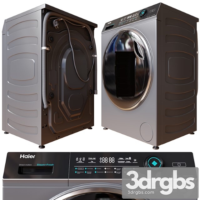 Washing machine haier hw80-b14979s - thumbnail 1