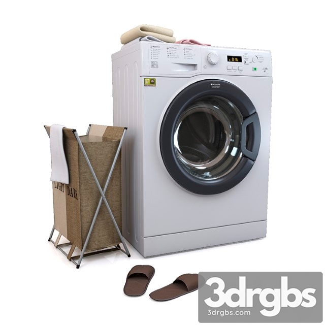 Washing machine hotpoint-ariston vmsf 501 b - thumbnail 1