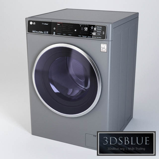 Washing Machine LG F14U1JBS6 3DS Max - thumbnail 3