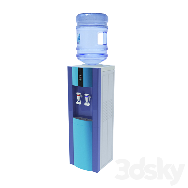 water cooler 3ds Max - thumbnail 1