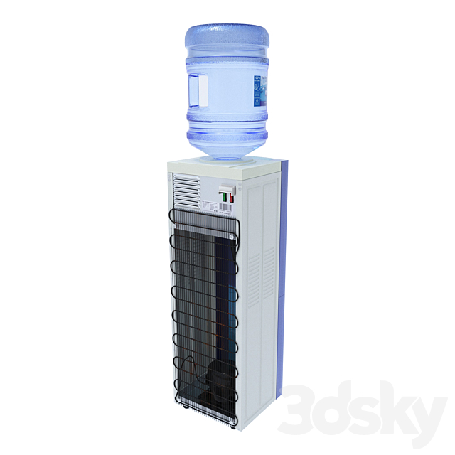 water cooler 3ds Max - thumbnail 2