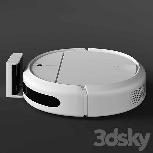 Xiaomi Mi Robot Robot Vacuum Cleaner 3ds Max - thumbnail 2