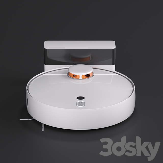 Xiaomi Mi Robot Vacuum Cleaner 1S Robot Vacuum Cleaner 3DSMax File - thumbnail 2