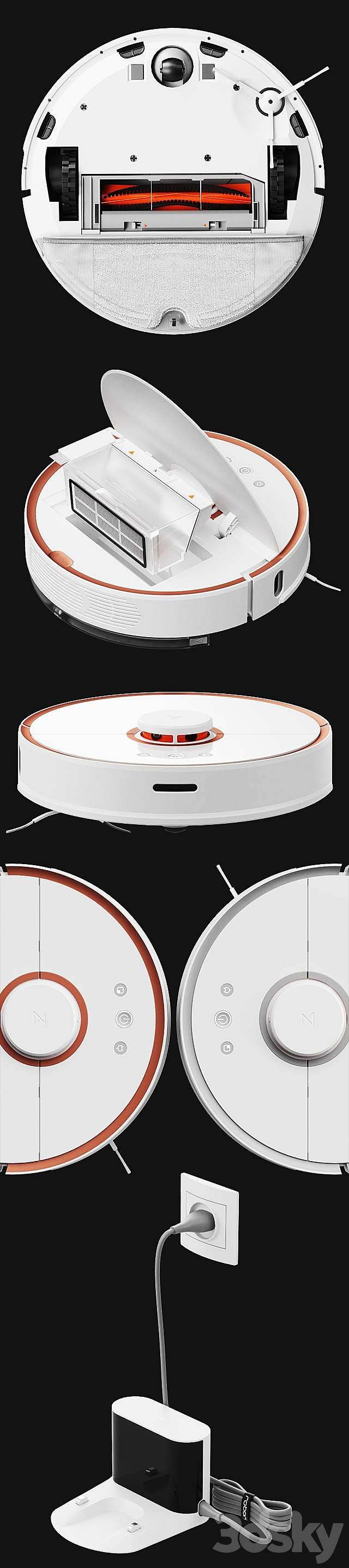 Xiaomi Roborock Sweep One 3DS Max Model - thumbnail 2