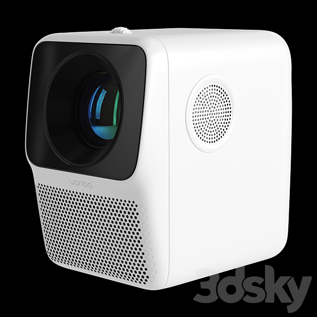 Xiaomi Wanbo T2 Max Projector 3ds Max - thumbnail 1