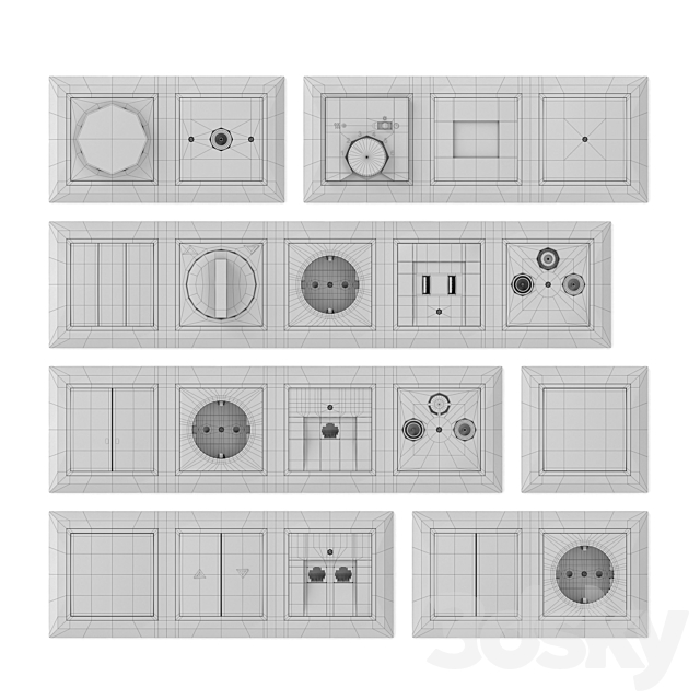 ABB Basic 55 3DS Max Model - thumbnail 4