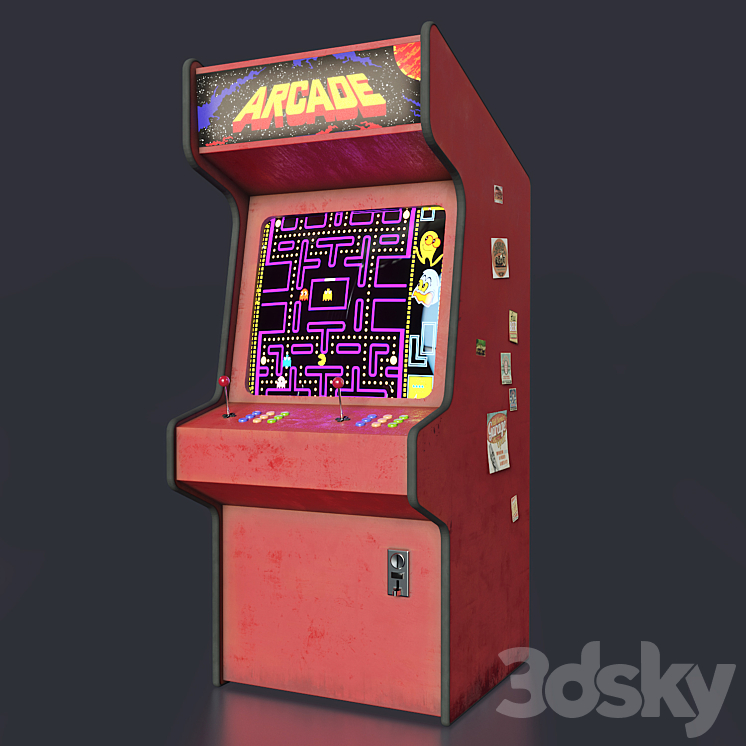 Arcade automatic 3DS Max - thumbnail 1