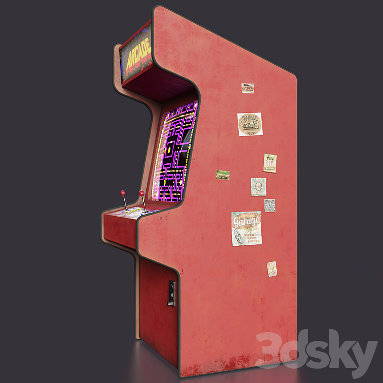 Arcade automatic 3DS Max - thumbnail 2