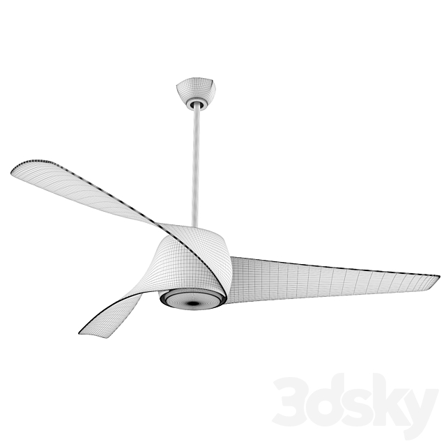 Artemis Ceiling Fan 3DSMax File - thumbnail 3