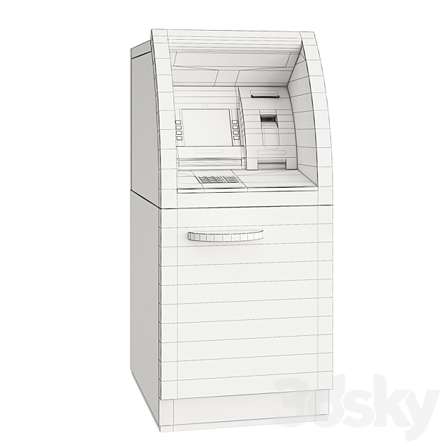 ATM machine 3DSMax File - thumbnail 2