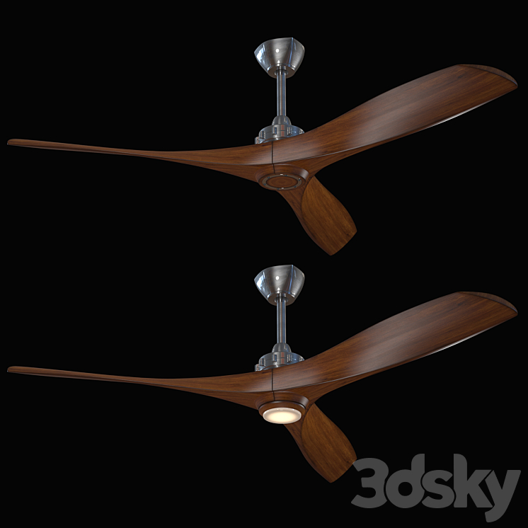 Aviation Ceiling Fan 3DS Max - thumbnail 1