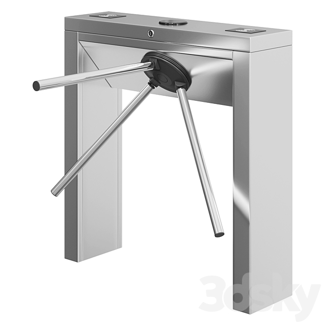 BLOKPOST turnstiles 3DSMax File - thumbnail 2