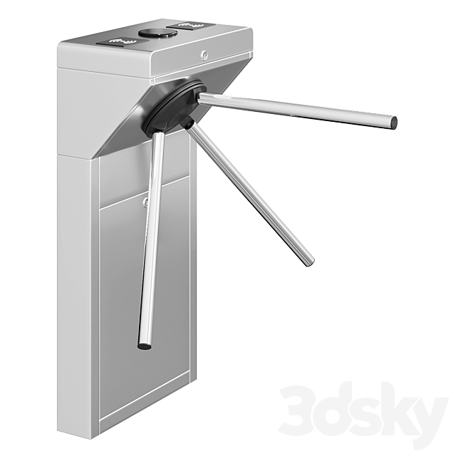 BLOKPOST turnstiles 3DSMax File - thumbnail 4