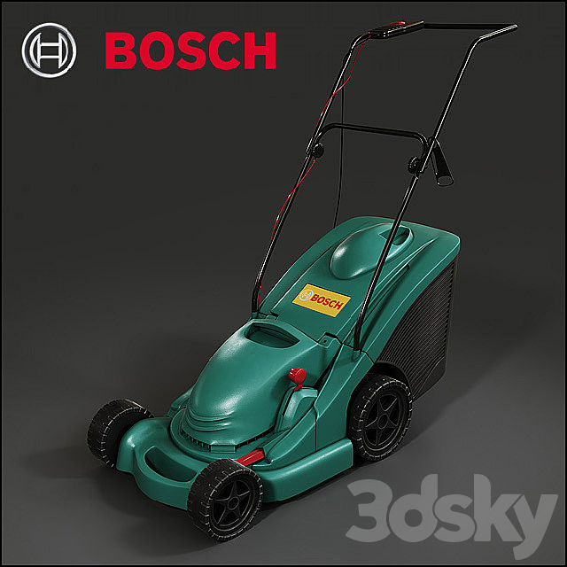 Bosch Lawn Mowers 3DSMax File - thumbnail 1