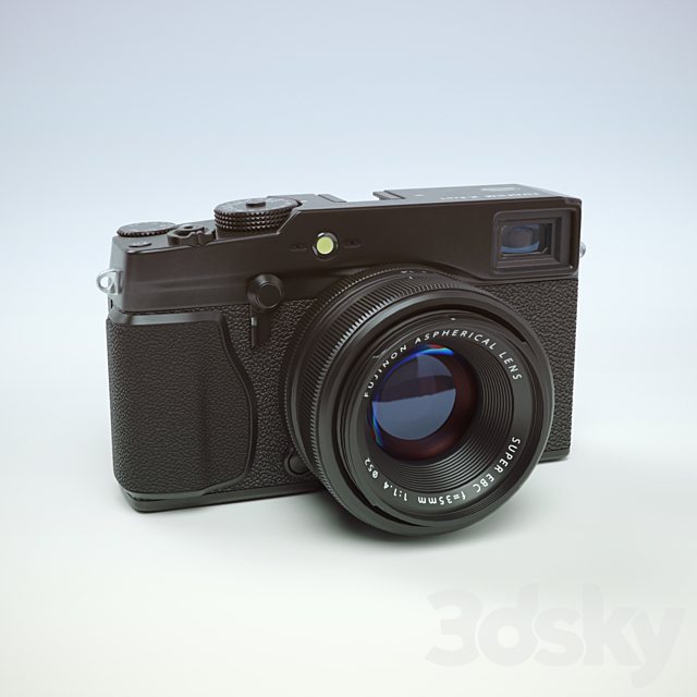 Camera Fujifilm X pro 1 3ds Max - thumbnail 1