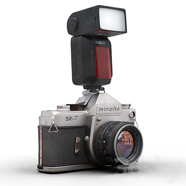 camera Minolta sr7 3ds Max - thumbnail 1