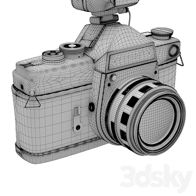 camera Minolta sr7 3ds Max - thumbnail 3